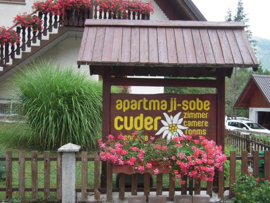 Apartmaji In Sobe Cuder Соча Экстерьер фото