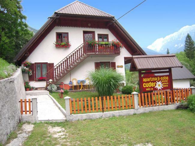 Apartmaji In Sobe Cuder Соча Экстерьер фото